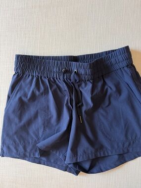 Southern Tide Navy Athletic Drawstring Shorts